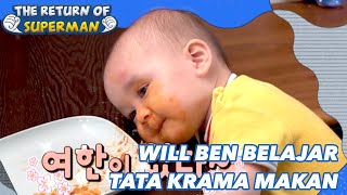 Will Ben Belajar Tata Krama Makan |Nostalgia Superman|SUB INDO|181125 Siaran KBS WORLD TV|