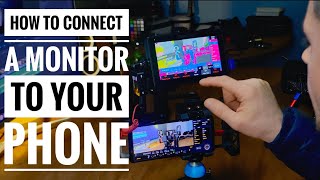 How to connect a monitor to a Smartphone
