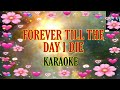 Forever Till The Day I Die - Karaoke