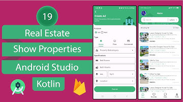 Real Estate App | 19 Show Properties | Android Studio | Kotlin