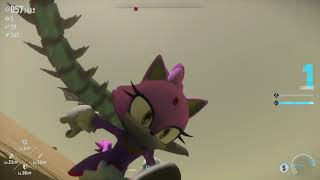 Sonic Frontiers Mod - Blaze The Cat Vs Shark