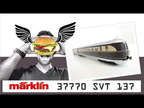 Märklin 37770 SVT 137 Schnellster Zug der Welt? Fliegender Hamburger der Reichsbahn im Review