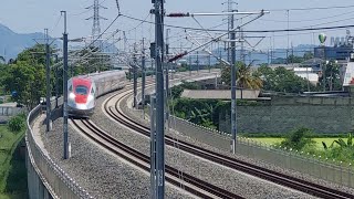 Melesat Bagaikan Rocket..!! Kereta Cepat Red Komodo Penumpang Terus Di Uji Coba Sampai Arah Jakarta