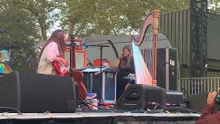 Meg Baird & Mary Lattimore live at Central Park SummerStage, NYC - July 29, 2023