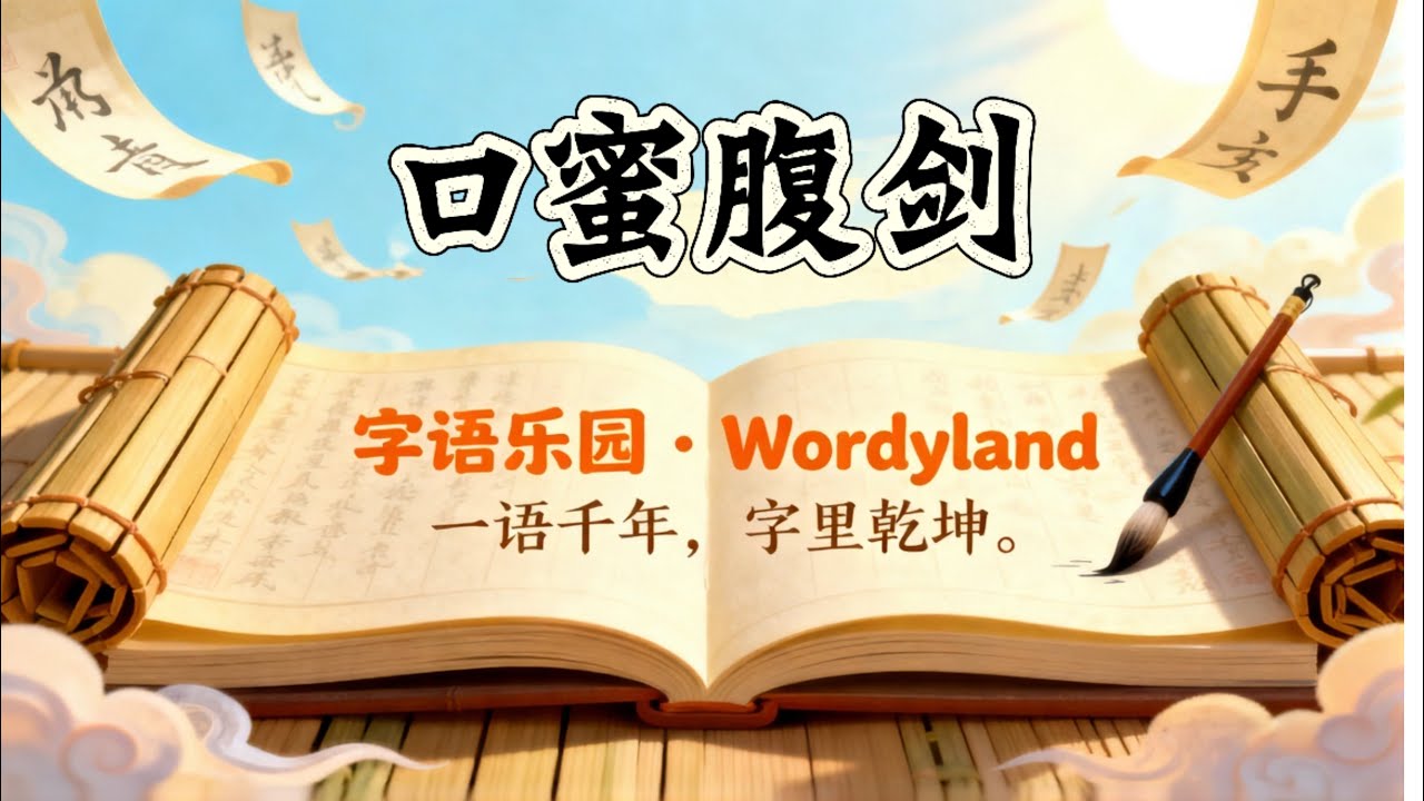 《口蜜腹剑》丨嘴上恭顺,心里算计——成语告诉孩子谨慎交友 #成语故事 #幼兒睡前故事 #故事会 - YouTube