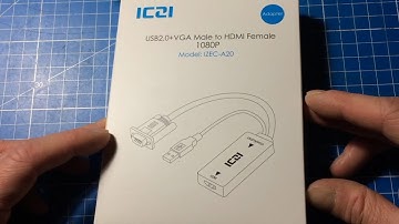 ICZI VGA to HDMI Adapter Review