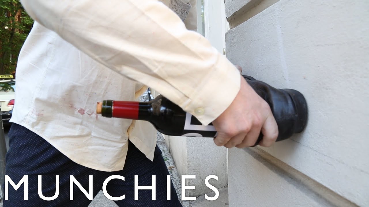 How to Open a Wine Bottle with a Shoe | Munchies