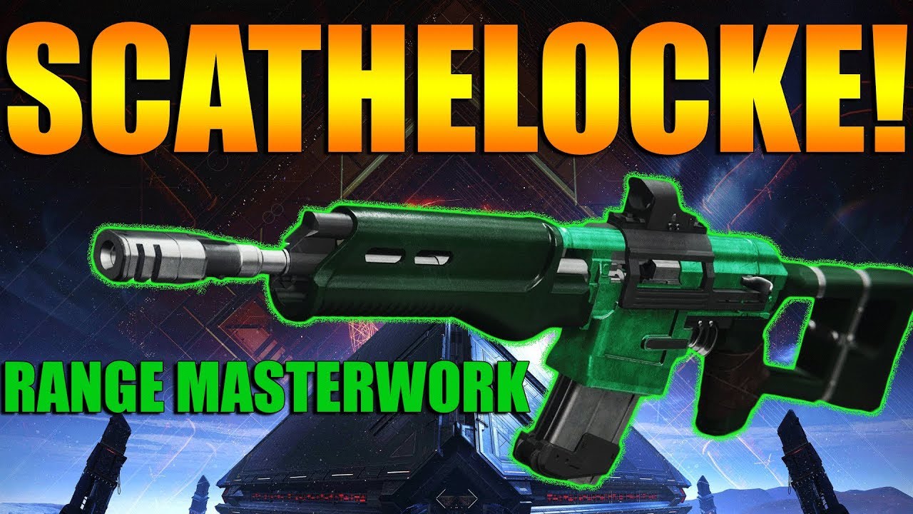 Destiny 2 Masterwork Scathelocke Auto Rifle PvP Gampelay Review