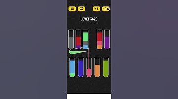 water sort puzzle level 3620