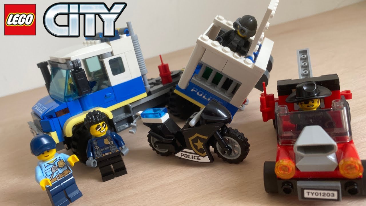 LEGO City Police Prisoner Transport 60276 Speed Build