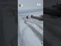 Coast Guard continue efforts to break up ice and free a freighter stuck in Lake Erie | VOA Urdu