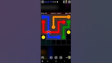 How To Solve Flow Free Bridges 6x6 Mania Pack Level 18 Board Walk Through Solution Walkthrough