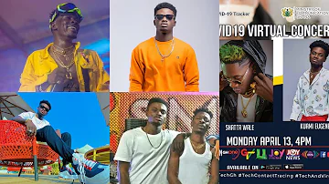 Shatta Wale and Kuami Eugene to headline virtual concert organized by the Ministry of Communication