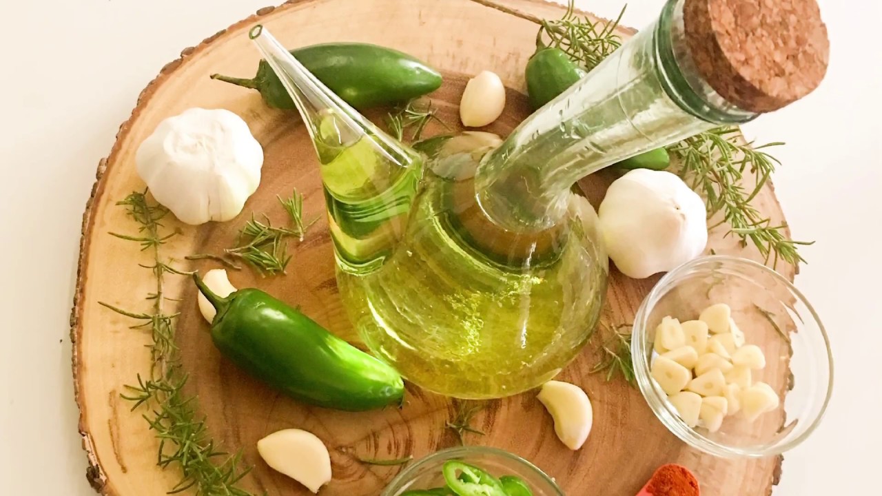 Aceite de Oliva Aromatizado - Chile, Ajo Y Romero