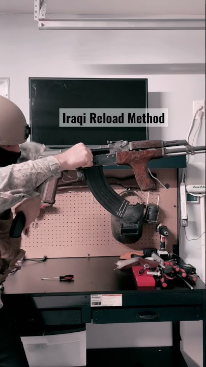 Iraqi Reload Method for AK-47 #shorts