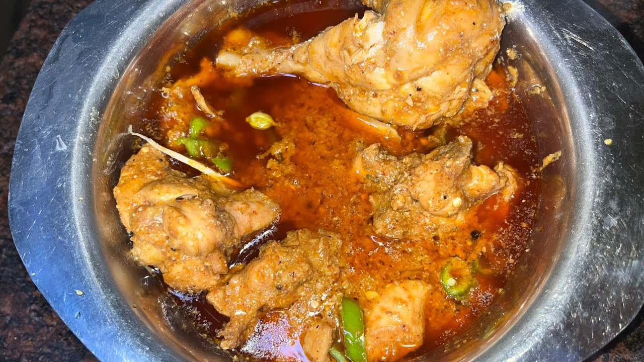 Jama Masjid chicken korma/🤤🍗 simple recipe #