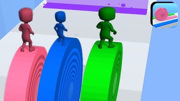 LAYERS ROLL - Gameplay All Levels Mobile Games (Levels 5-6)