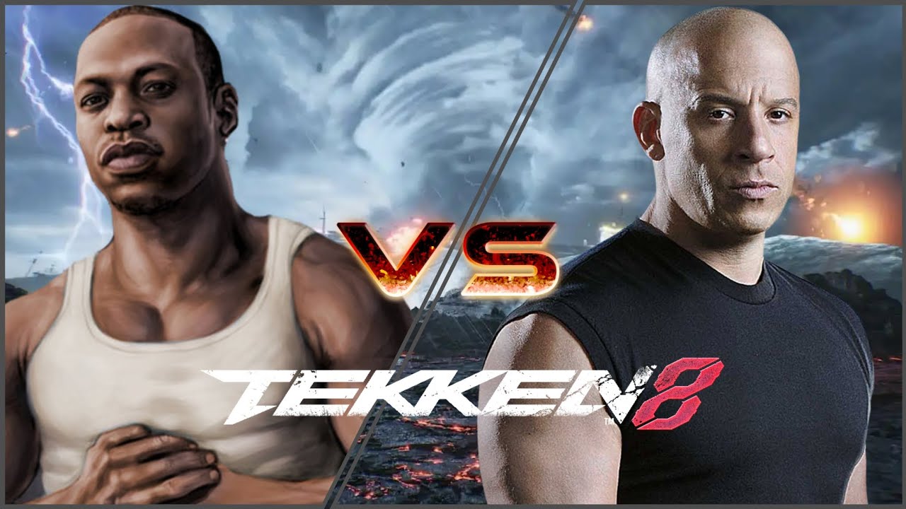 CJ vs Dom Toretto (GTA vs Fast and Furious) - Tekken 8