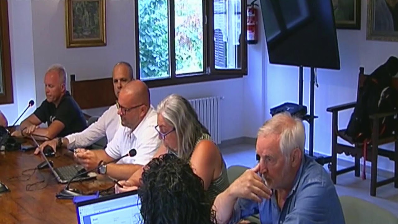 Ple extraordinari urgent  | 6 d'agost de 2025