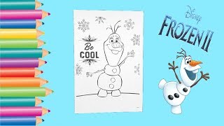 Coloring Frozen 2 Olaf Disney Coloring Page | Gabby's Coloring Show Coloring Frozen 2 Olaf Disney Coloring Page | Gabby's Coloring Show