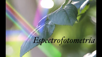 Qual o método de espectrofotometria?