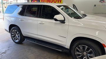 2022 Tahoe window tinting