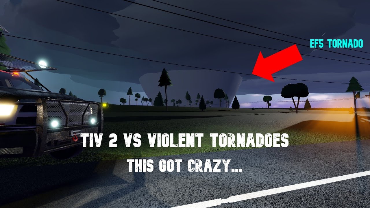 Tiv 2 VS 200mph+ TORNADO!! - Twisted Roblox - YouTube