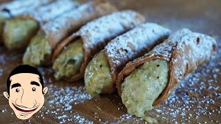 Best PISTACCHIO CANNOLI | How to make Cannoli Filling with Pistachio