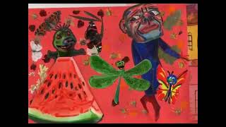Peace Is My Name. Art video collage.