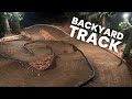 Quick lap on my awesome backyard rc track