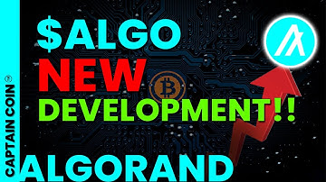 MAJOR ☝️👀 Developments with $ALGO!! | 💎 Algorand Update #12 + Price Charts
