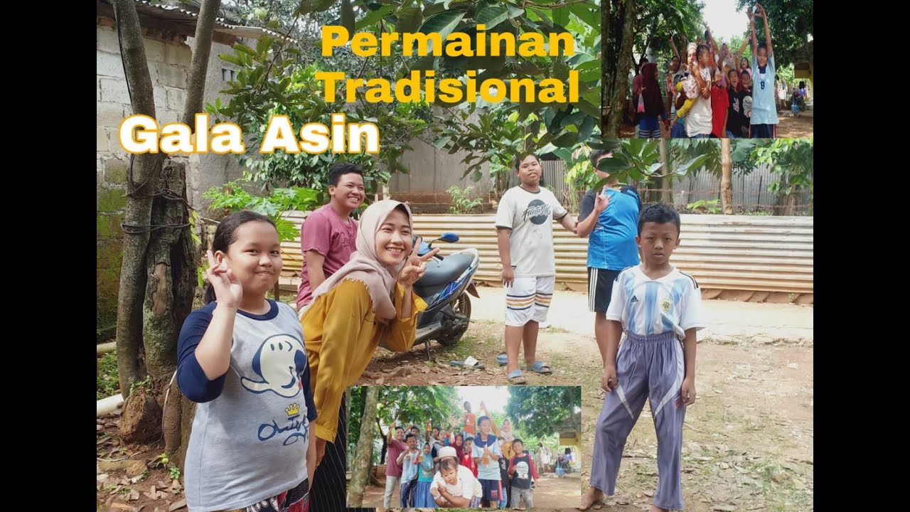 Permainan Tradisional Galah Asin  YouTube