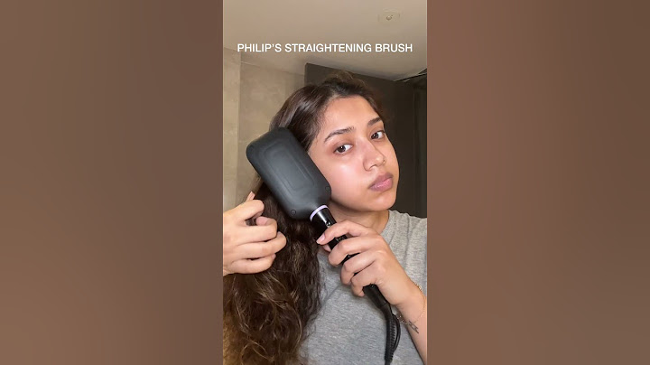 PHILIP'S STRAIGHTENING BRUSH REVIEW #SHORTS