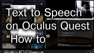 How to use Text to Speech (TTS) on Oculus Quest VR headset in virtual reality - for developers screenshot 3
