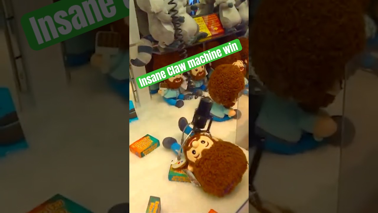 Unexpected Claw Machine Win! #shorts #clawmachine #arcadegame