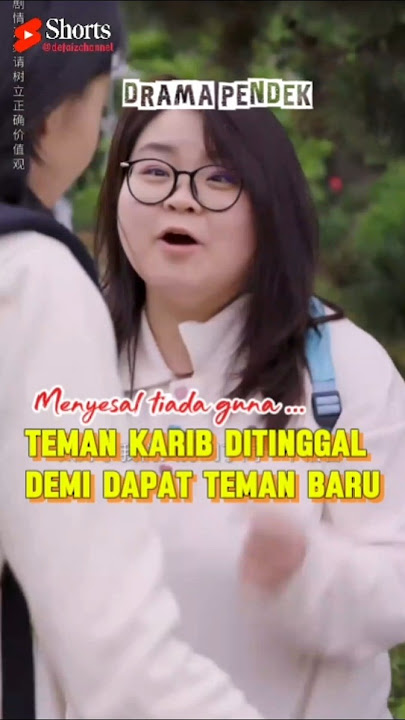 Teman Karib Ditinggal Demi Dapat Teman Baru #viralvideo #shorts #defaizchannel