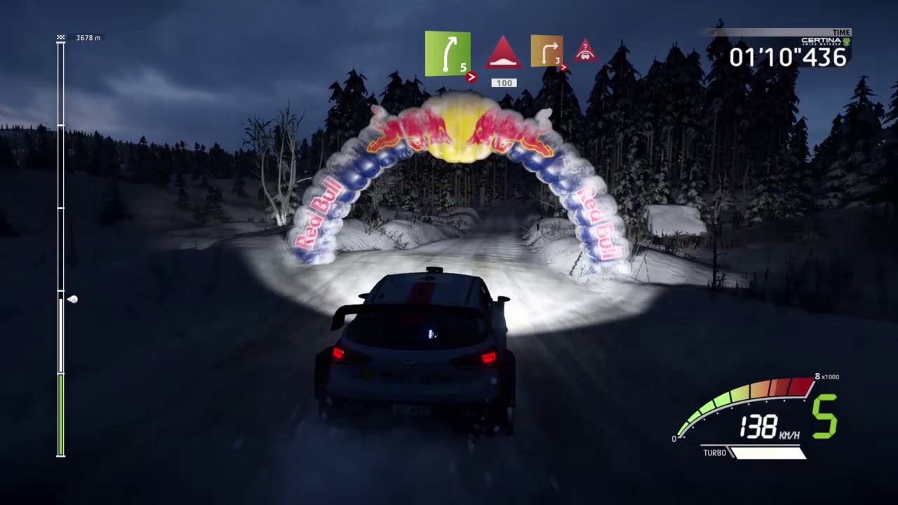 Rally Sweden - WRC 7 FIA - TORSBY - Night - Snow - YouTube