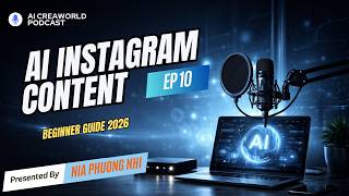 EP 10: How to Create Instagram Content Using AI Tools (Beginner’s Guide 2026)