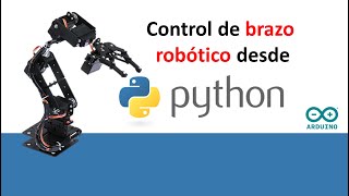 Control de un robot manipulador desde Python