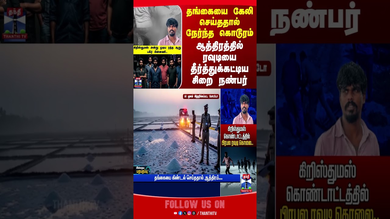 tuticorin | rowdy | crime