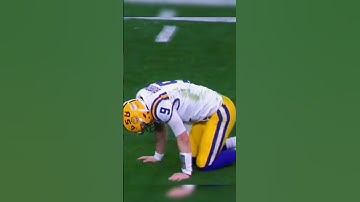 The Hit That Made Joe Burrow Him😈