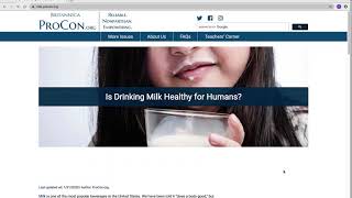 Procon.org Walkthrough