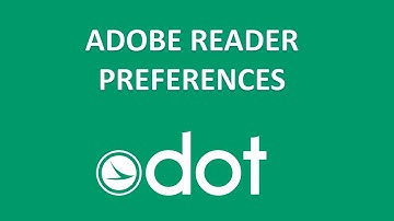 Adobe Reader Preferences & Appearance