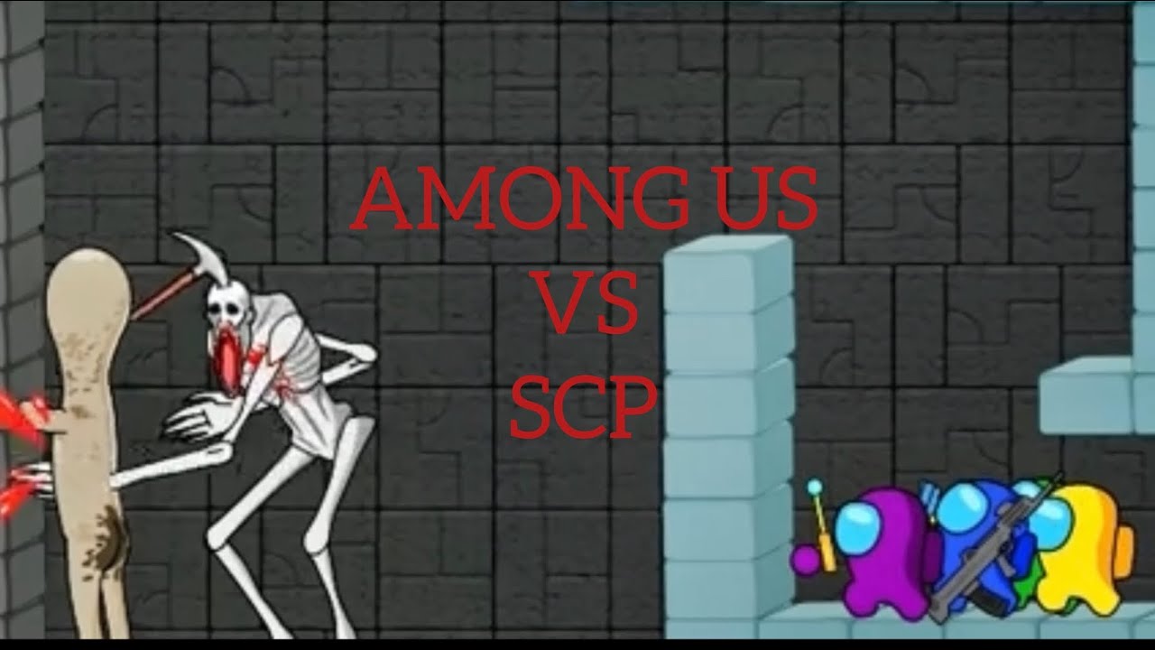 AMONG US VS SCP096 VS SCP173 (Animation) YouTube