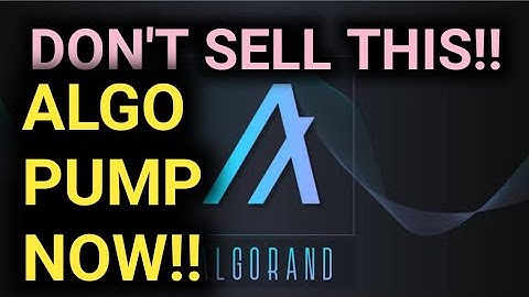 Algorand PUMP HIGHER THIS YEAR IN 2022! | ALGO Explained | ETH/ALGO NEWS !!