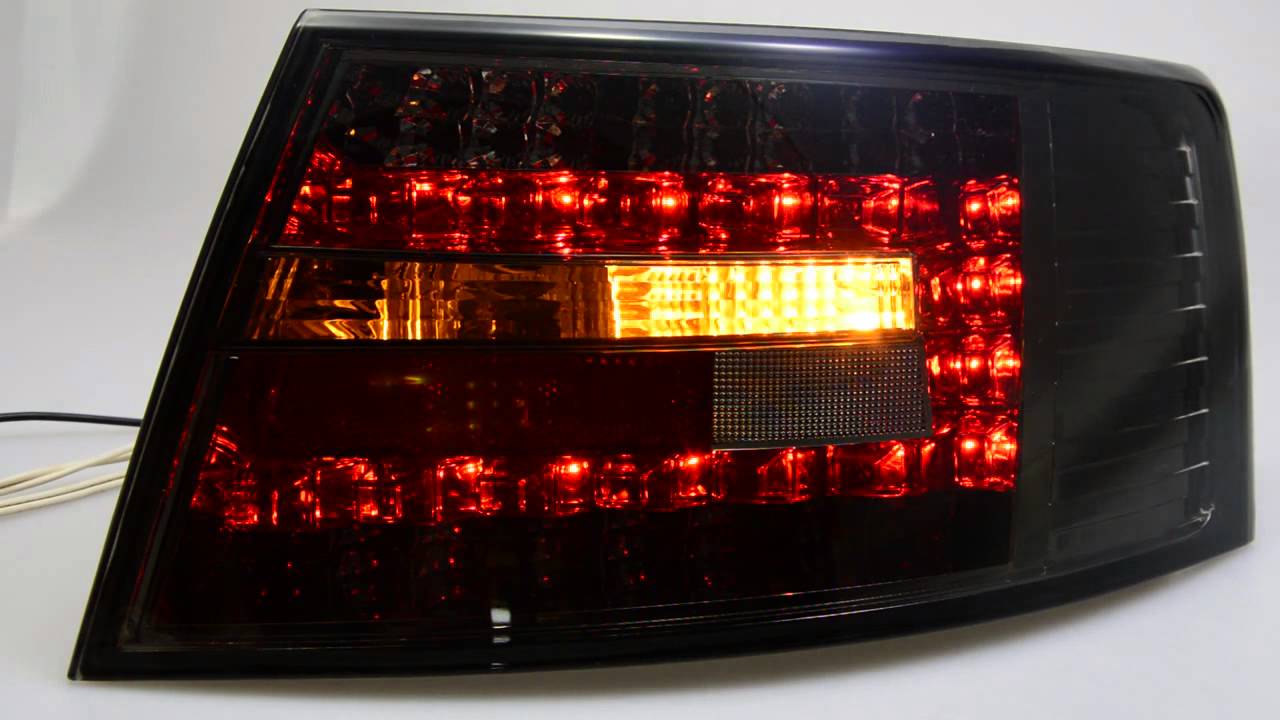 Led Ruckleuchten Audi A6 Typ 4f Smoke Limousine Sw Tuning Youtube