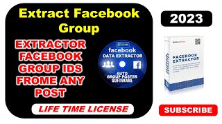 Extract facebook group IDs with keywords 2023 Chrome Extension screenshot 4