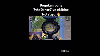Doğukan buny 7thedante7’i vuruyor. #pubgmobile #dogukanbuny #7thedante7 #barışg
