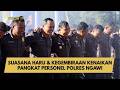 SUASANA HARU &amp; KEGEMBIRAAN KENAIKAN PANGKAT PERSONEL POLRES NGAWI
