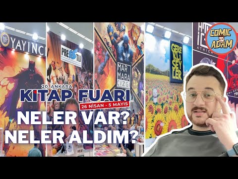 20.ANKARA KİTAP FUARI (Stant Görüntüleri ve Aldıklarım) VLOG #5